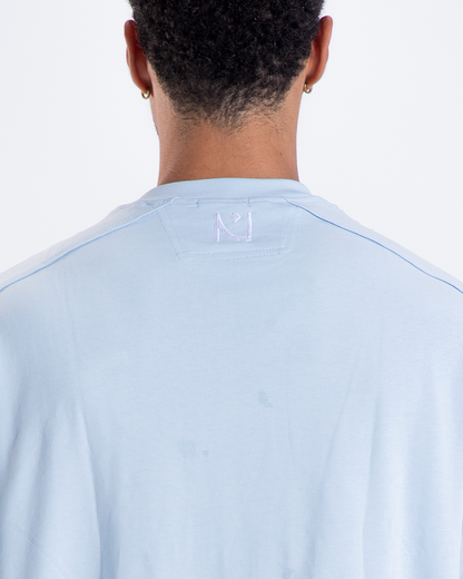 NO ZMN T-shirt Baby Blue