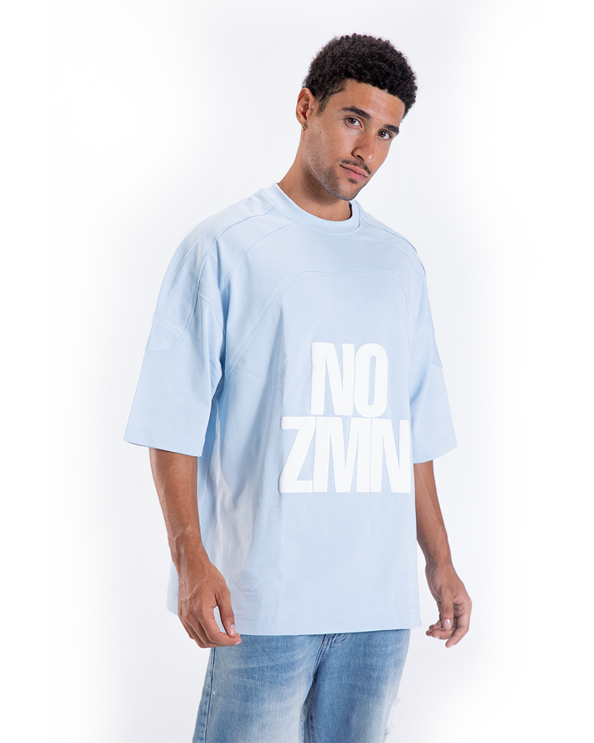 NO ZMN T-shirt Baby Blue