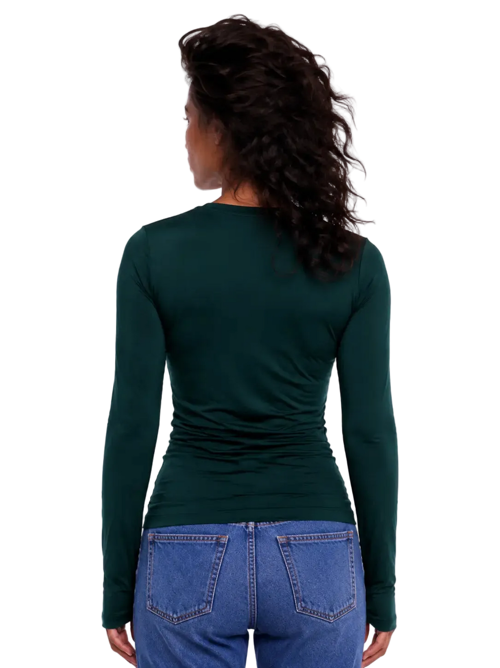 Shadow olive top